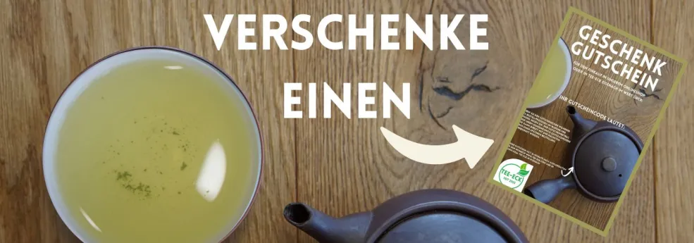 Gutschein, verschenken, Tee, Teeschale, Teekanne, kyushu, Japan, Einhandkanne